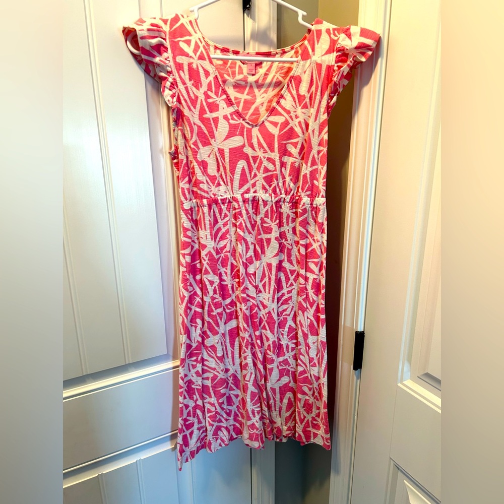 Lilly Pulitzer Pink and White Small Dress